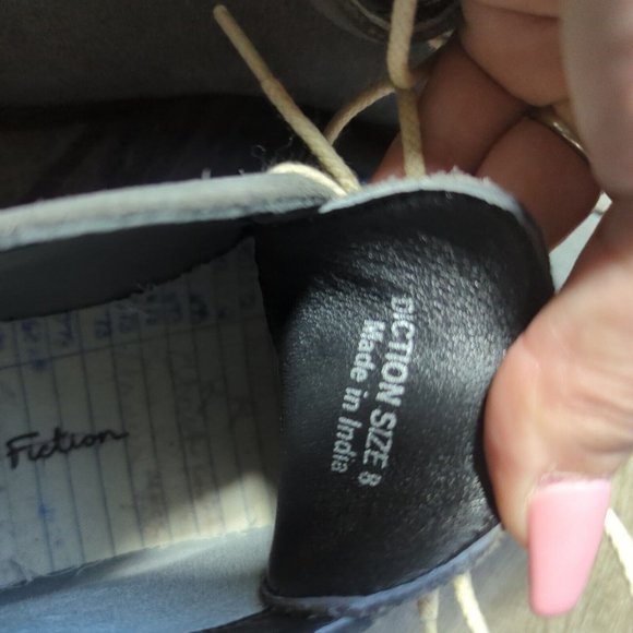 Modern Fiction Gray Suede Chukka Ankle Lace Boot Shoes Men's US 8 - Picture 7 of 8